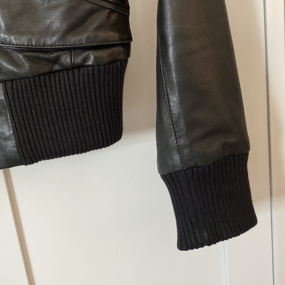 Doma leather bomber jacket - Picture 4 of 8